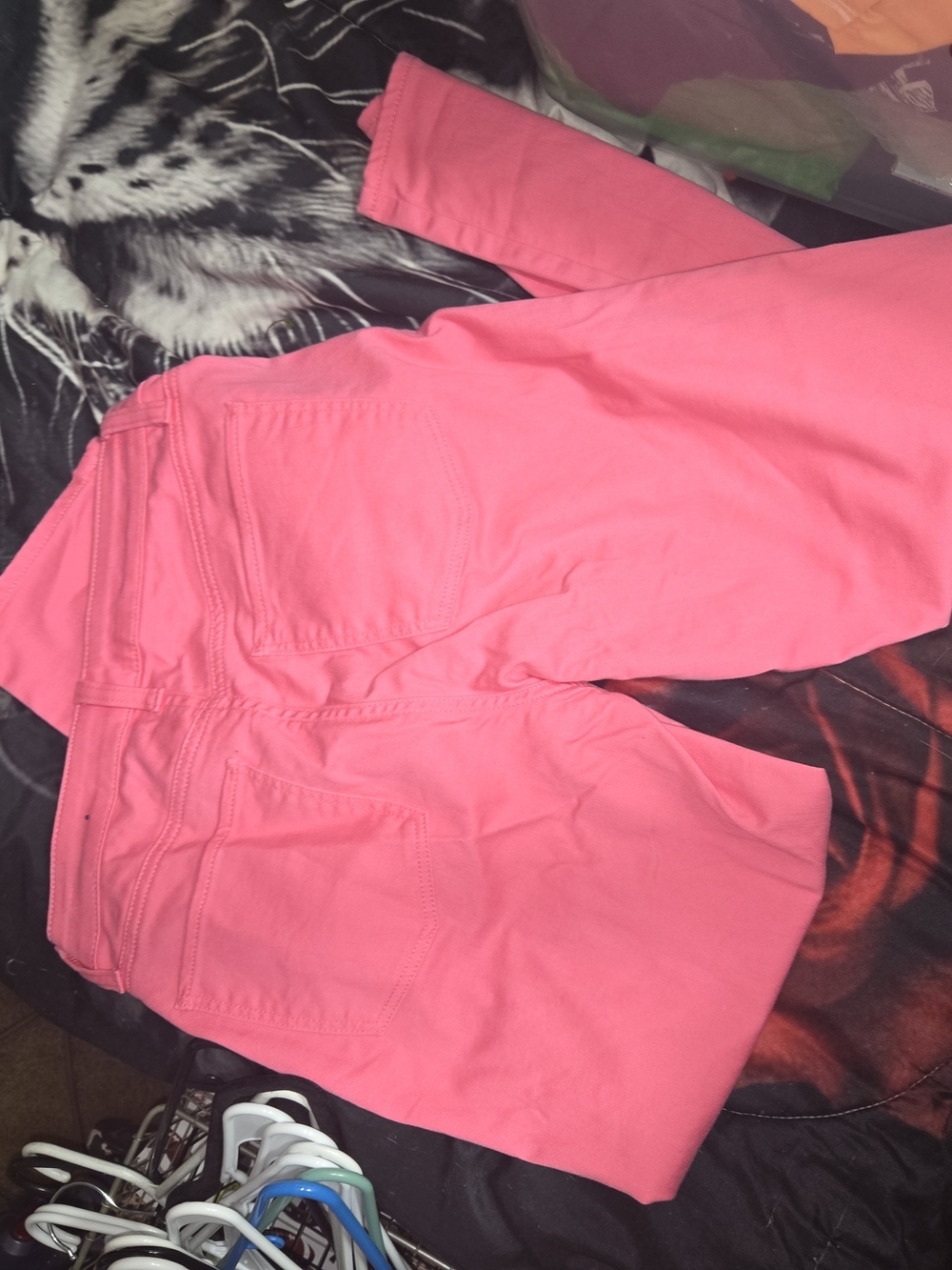 Talbots Hot Pink High-Waist Jegging with Back Pockets
